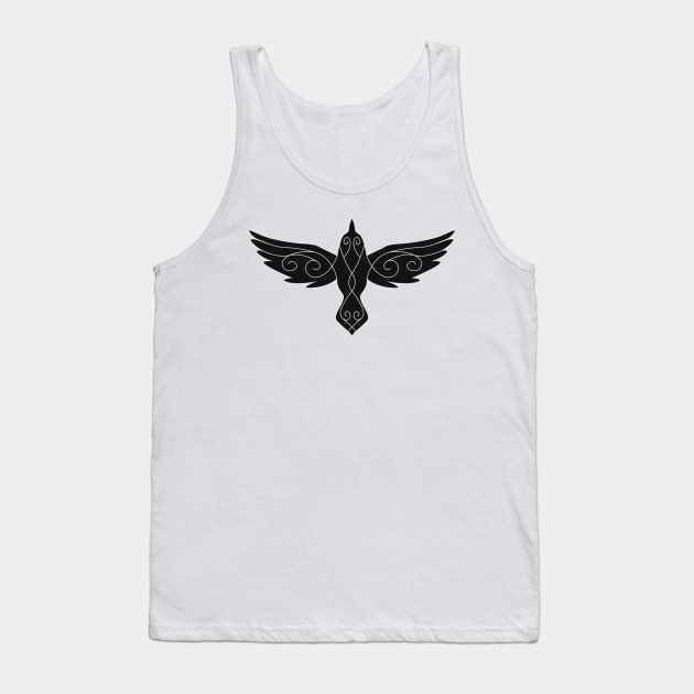 Celtic Bird Tank Top by MarceloMoretti90